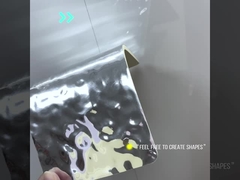 Υδατοκλίμακα Βαμβούλο Γαιάνθρακας Φανίρισμα ξύλου Περιβαλλοντικά φιλικά Αδιάβροχα Πίνακες τοίχων από ίνες βαμβούλου