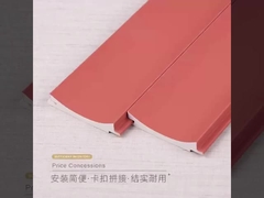 Fluted τοίχων WPC PanelHigh επιτροπή τοίχων ποιοτικού εσωτερική Wpc ξύλινη