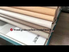 Κόκκος ξύλου Μπαμπού κάρβουνο Wood Fiber Board Hot Sale Εσωτερική διακόσμηση Πυράντοχη