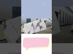 Σύγχρονη ελκυστική 5MM υψηλής λάμψης τοίχος μαρμάρινο πάνελ για εσωτερικό PVC μαρμάρινο φύλλο