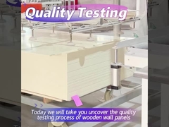Δοκιμή ποιότητας προϊόντων φινίρισμα ξύλου από μπαμπού