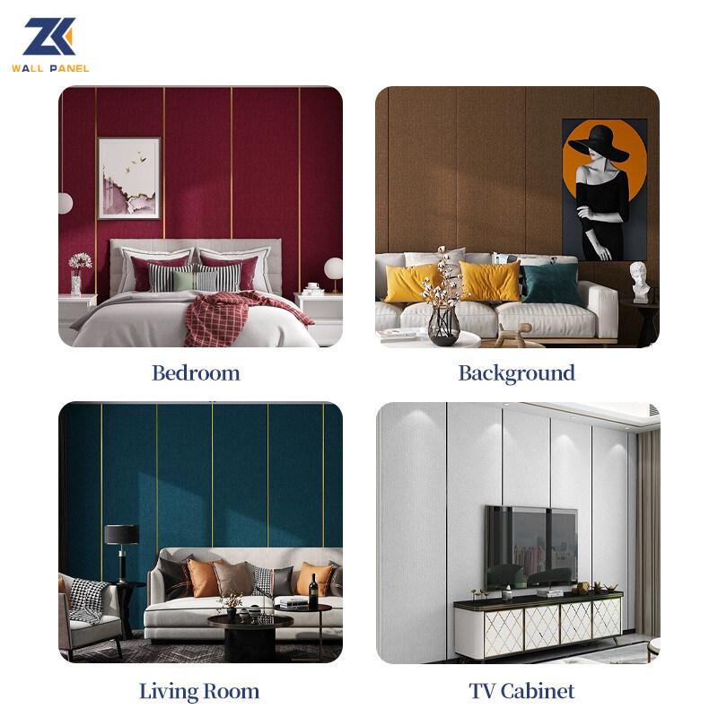 1.22m ευρείες ξύλινες καπλαμάδων μπαμπού ξυλάνθρακα υφάσματος επιτροπές τοίχων κουζινών PVC σύστασης τρισδιάστατες