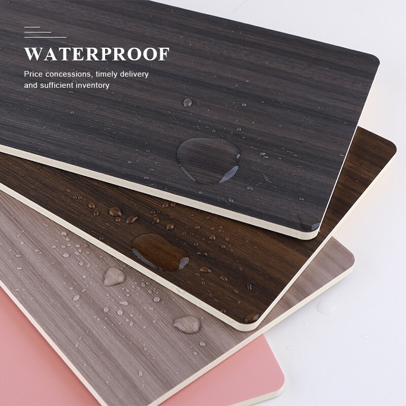 Φιλική αλεξίπυρη διακοσμητική ξύλινη ξυλεπένδυση τοίχων ινών μπαμπού PVC σιταριού Eco