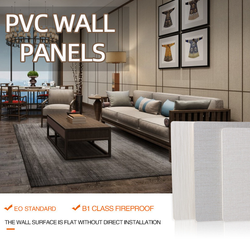 Hot Products Εσωτερική διακόσμηση Αδιάβροχο πάνελ τοίχου από ύφασμα από κάρβουνο μπαμπού