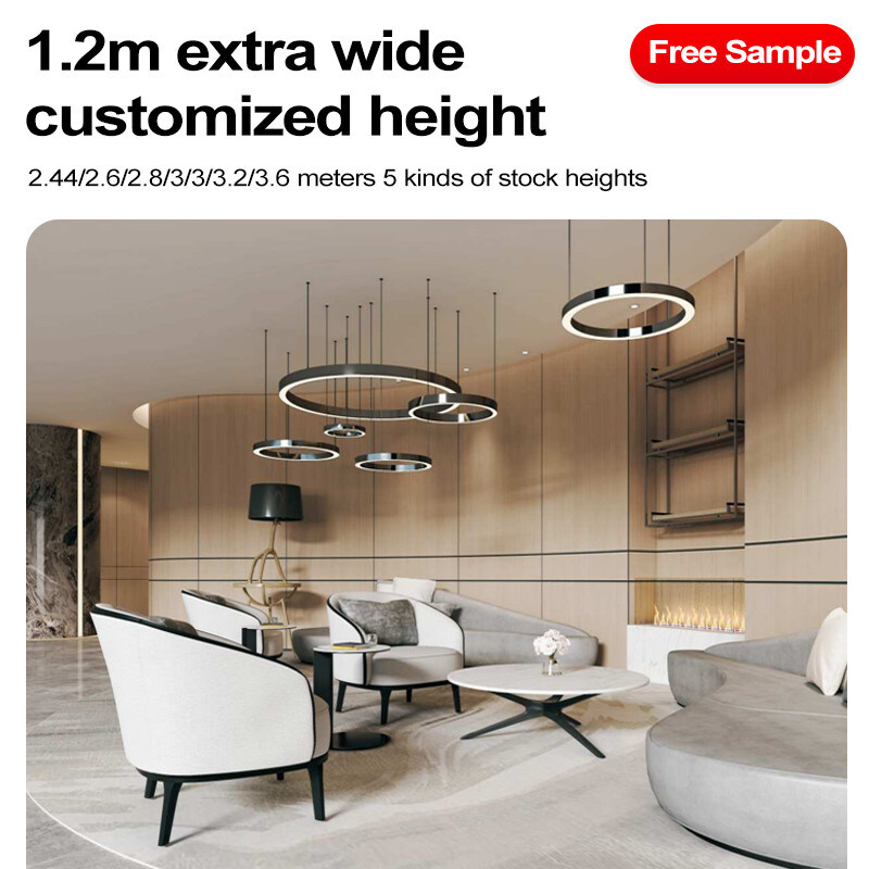 Ενυδατοασφαλής μπαμπού Γαιάνθρακας Τείχος Επισκόπηση ξύλινο φύλλο Για σύγχρονη φωτεινή πολυτελή διακόσμηση