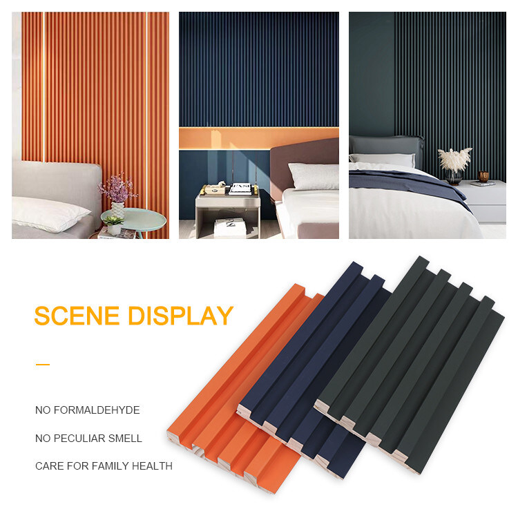 Εργοστασιακή Εσωτερική Διακόσμηση Πάνελ τοίχου WPC Composite PVC Πάνελ τοίχου εσωτερικού χώρου WPC