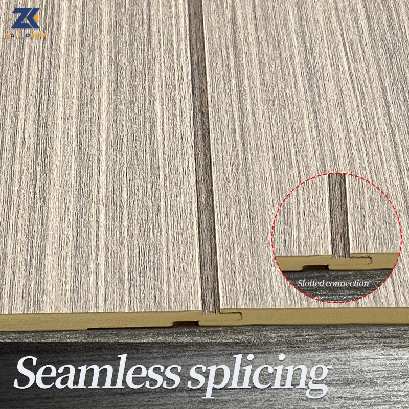 5mm 8mm μπαμπού ξυλάνθρακα ξύλινες επιτροπές μόνωσης τοίχων PVC διακοσμητικές εσωτερικές