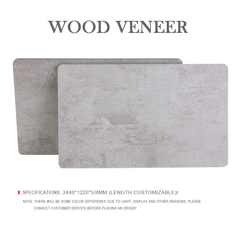 Βαμβούλο ξυλοκούρβουνο επιφάνεια προσαρμοσμένο ξύλινο διακοσμητικό πάνελ ανθεκτικό στο νερό PVC μαρμάρινο φύλλο