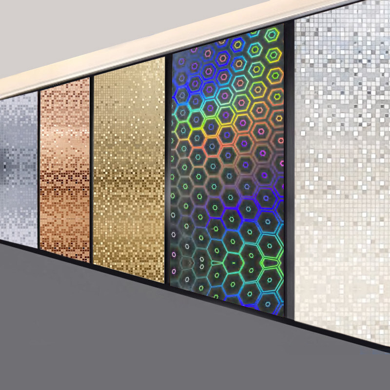 PVC Board Laser&Mosaic Series Μπαμπούς Άνθρακας ξύλου Φανίρισμα Εσωτερική διακόσμηση τοίχωμα
