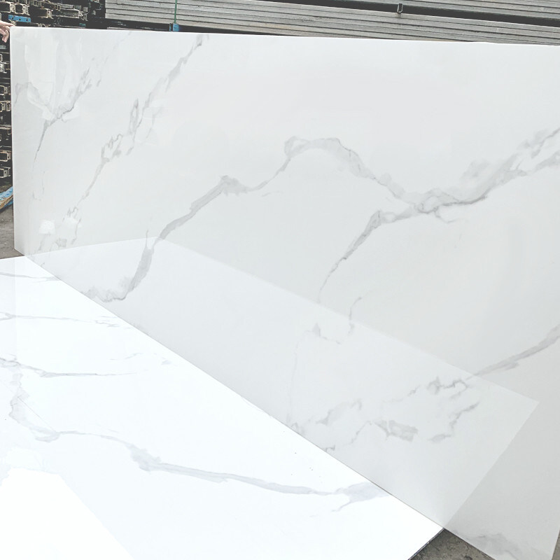 ΠΕΤ μαρμάρινο φύλλο υγρασία ανθεκτικό μπαμπού ξύλο κάρβουνο φινίρισμα PVC διακοσμητικό τοίχος