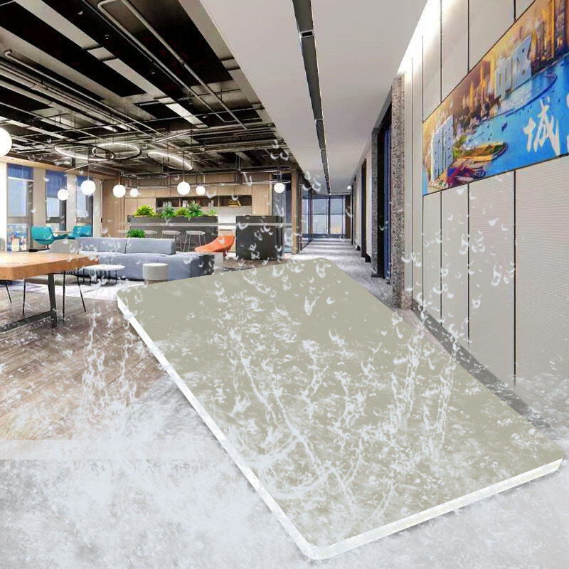 8 χιλ. εσωτερικό διακοσμήσεων αλεξίπυρο δέρμα επιτροπής τοίχων ινών μπαμπού ξύλινο που αισθάνεται τον ξύλινο καπλαμά