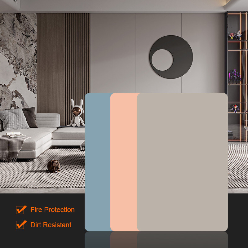 Μπαμπού Γενικό άνθρακα ξύλο Φανίρισμα PVC Τείχη Πίνακες οροφής Πίνακα αισθήσεων δέρματος εσωτερική διακόσμηση Πίνακα τοίχου