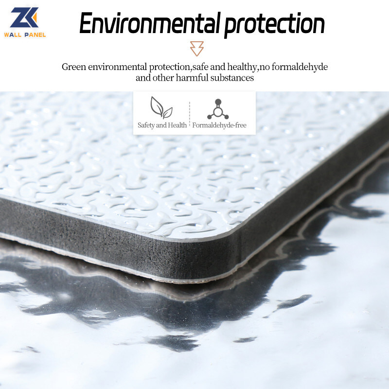 Νερού ζαρωμένη κυματισμός τοίχων επιτροπής λόμπι επιτροπή τοίχων προσόψεων εσωτερική διακοσμητική