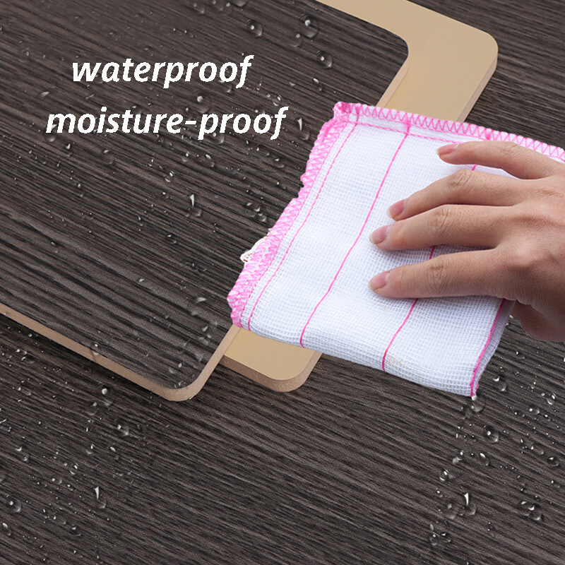 Αδιάβροχα και αδιάβροχα Επίπεδα ξύλινα κόκκους 1220mm Διακοσμητικά πάνελ τοίχου από PVC