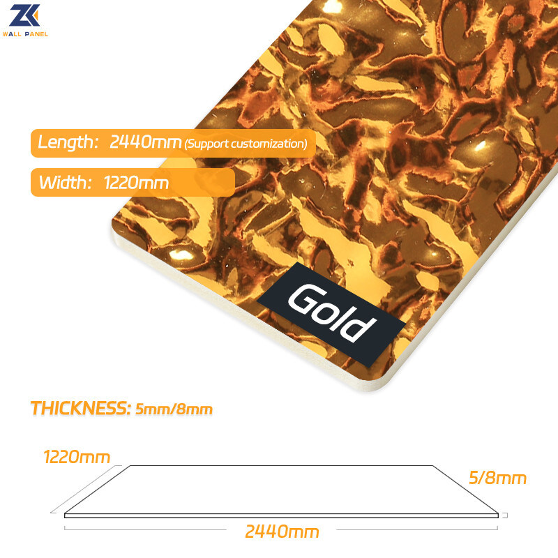 Εσωτερική διακοσμητική PVC PET νερού κυματισμών επιτροπή τοίχων επιτροπής τρισδιάστατη