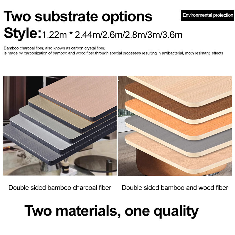 Διακοσμητικά εσωτερικά Κρυστάλλινα πλαίσια μπαμπού ξύλο Σκόραιο μπαμπού κάρβουνο ξύλο πλαίσια φινίρισμα