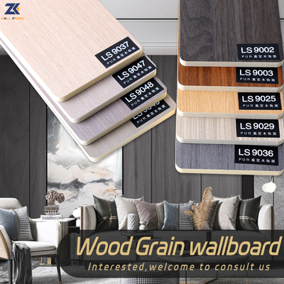 Αδιάβροχες και Soundproof ξύλινες επιτροπές τοίχων PVC καπλαμάδων σιταριού ξύλινες
