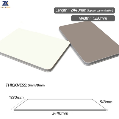 Wallboard ινών μπαμπού PVC ODM cOem ξύλινη φλόγα - καθυστερών