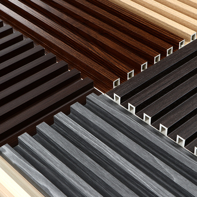 Αυλακωμένοι ξύλινοι πλαστικοί σύνθετοι Decking πίνακες 8mm PVC