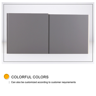 Υγρασία - Fluted επιτροπές τοίχων απόδειξης WPC 1220*2440mm 1220*2600mm